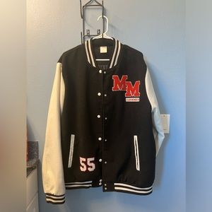 Disney Mickey Mouse Mouseketeer Letterman Varsity Club 55 Jacket Adult Size 2XL